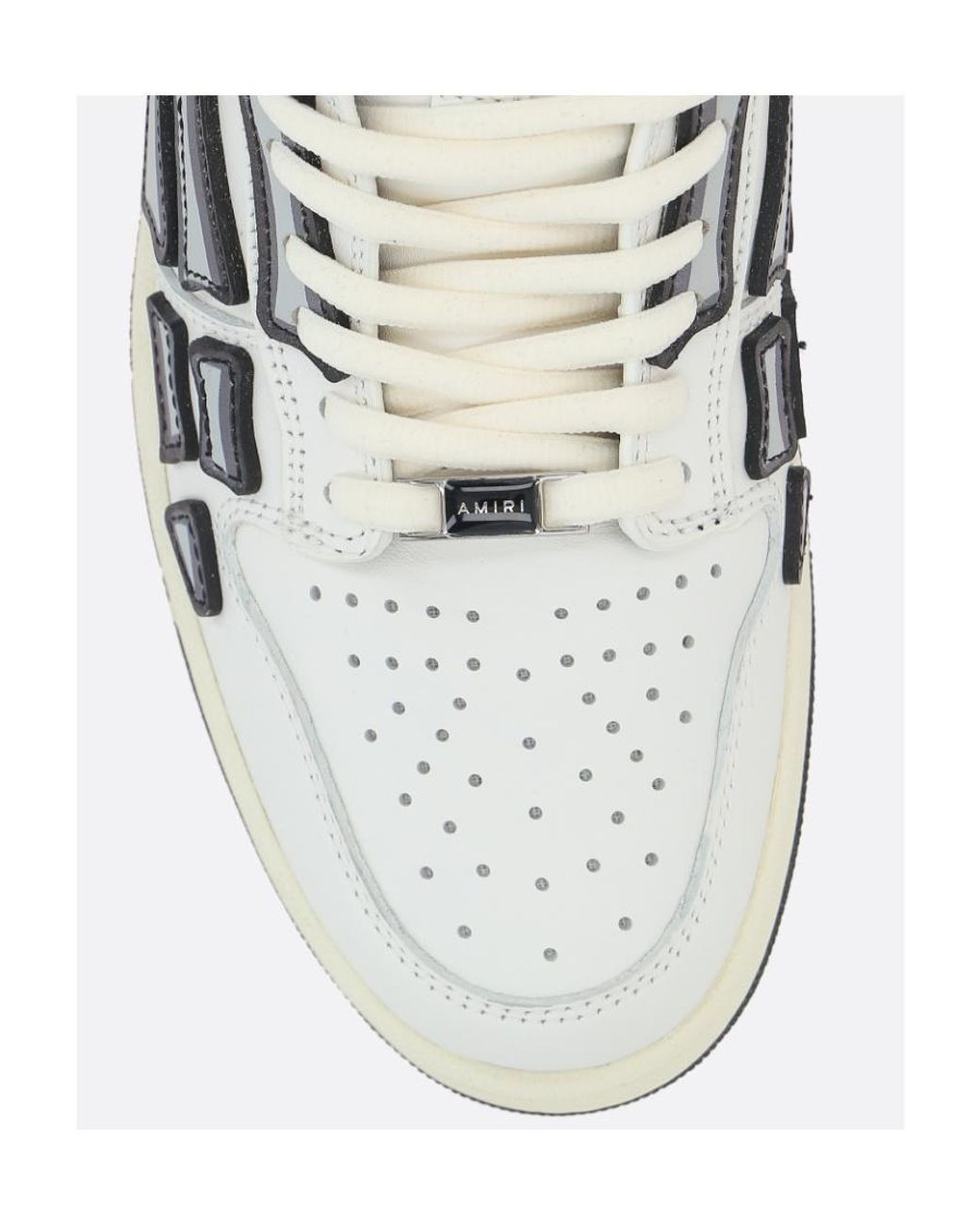 Amiri White Skel Top Lace-Up Sneakers for men