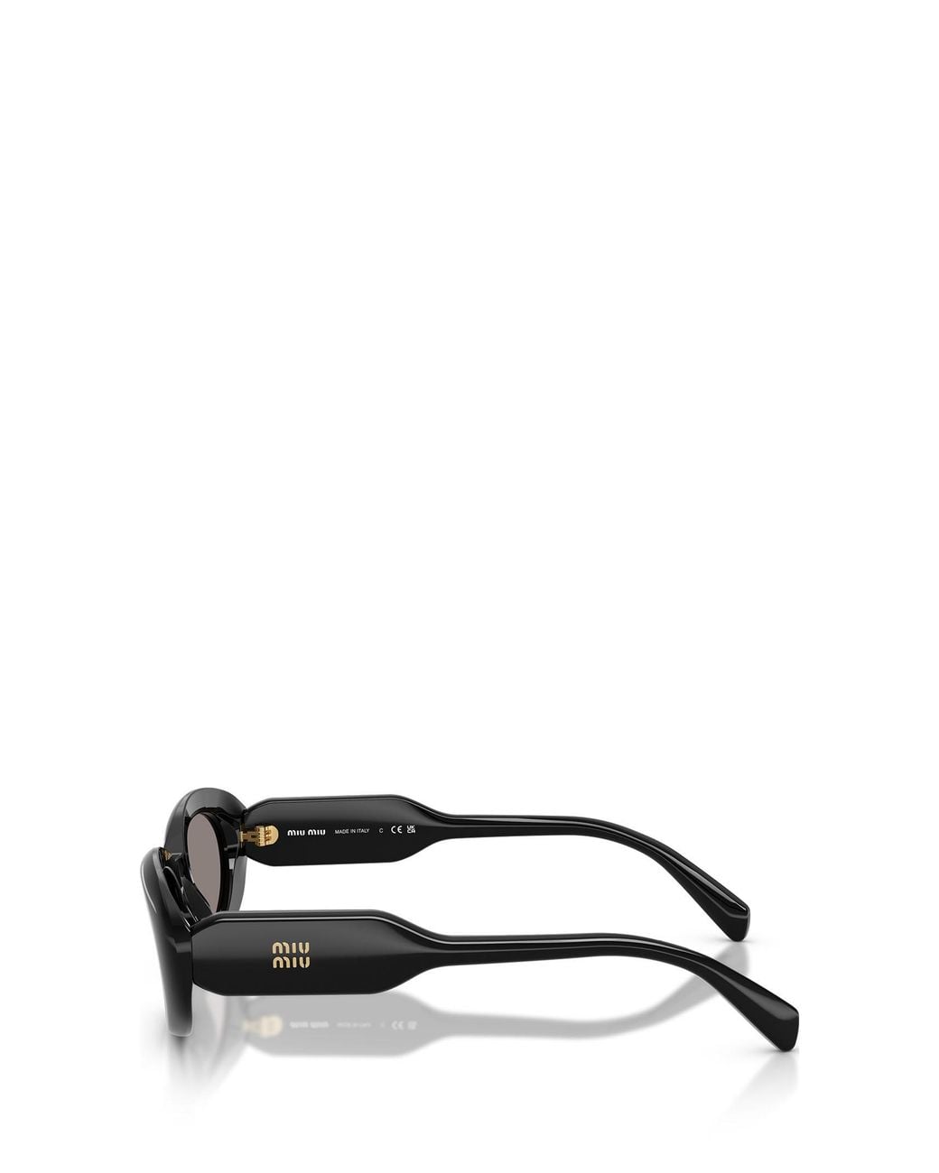 Miu Miu White Full Frame Sunglasses