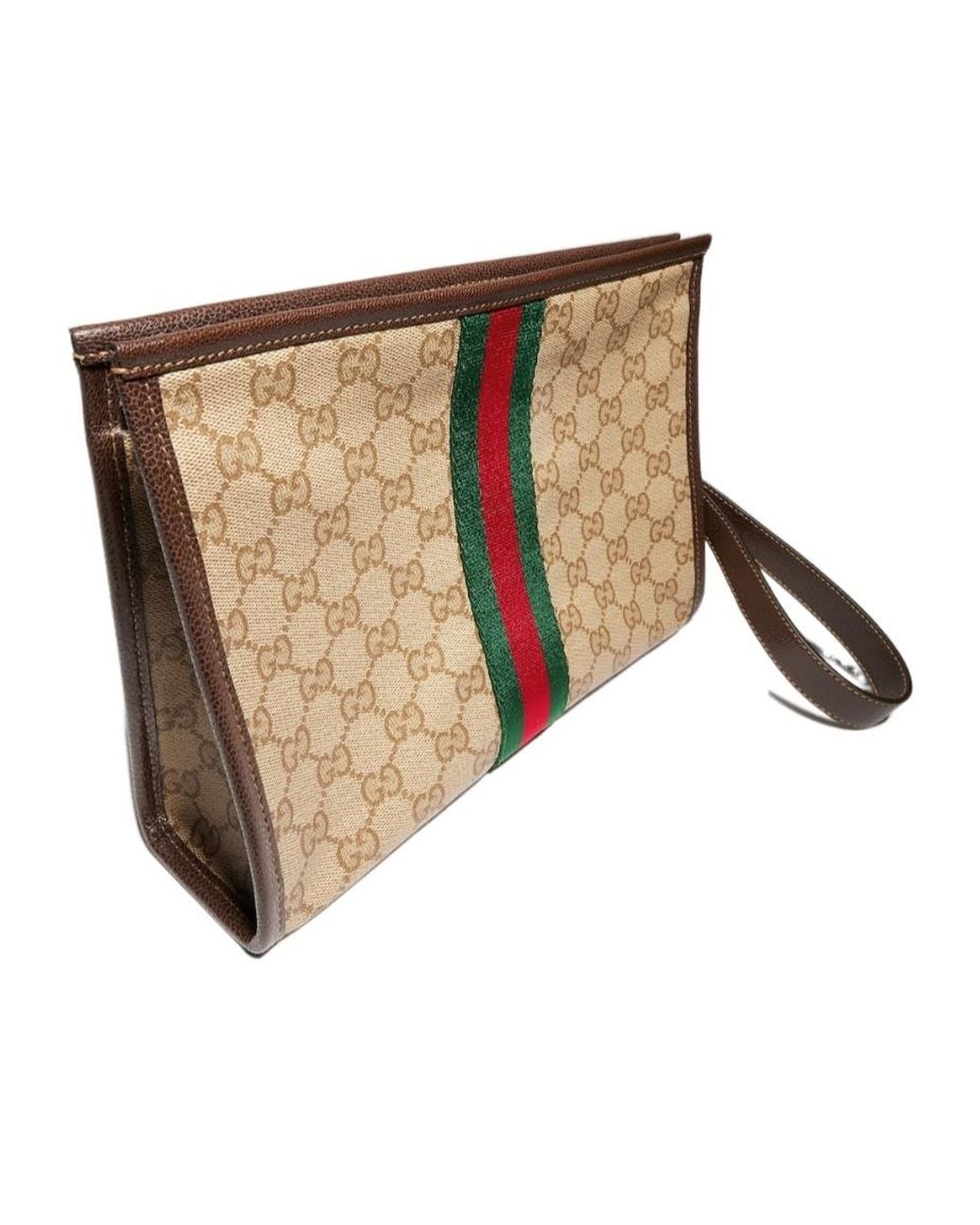 Gucci Natural Pouch With Web for men
