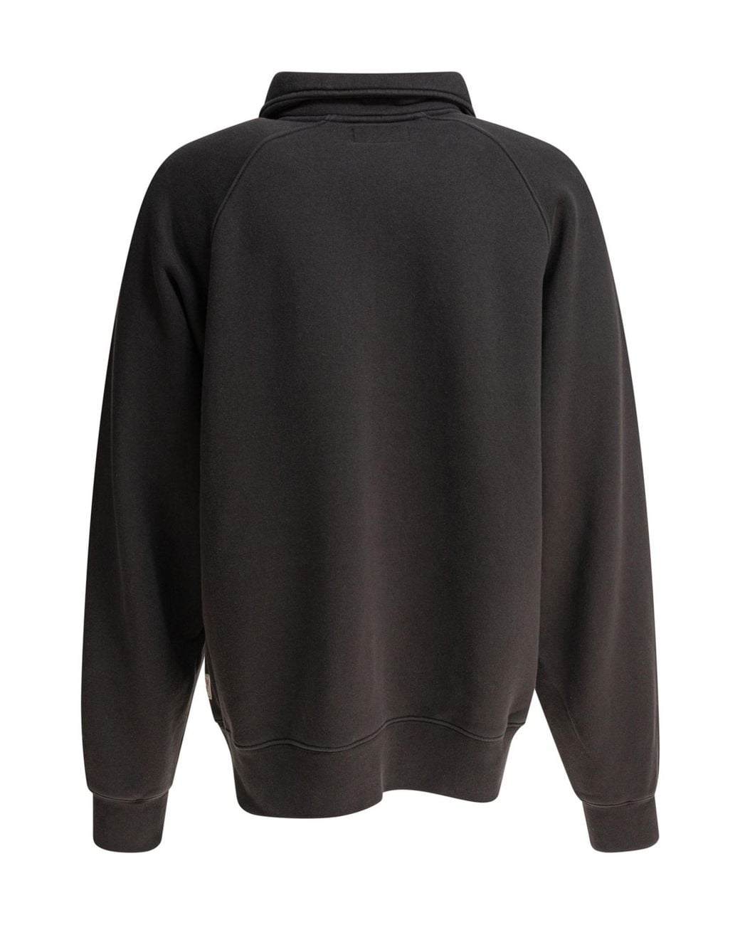 Stussy Gray Stüssy Relaxed Half-Zip Sweatshirt for men