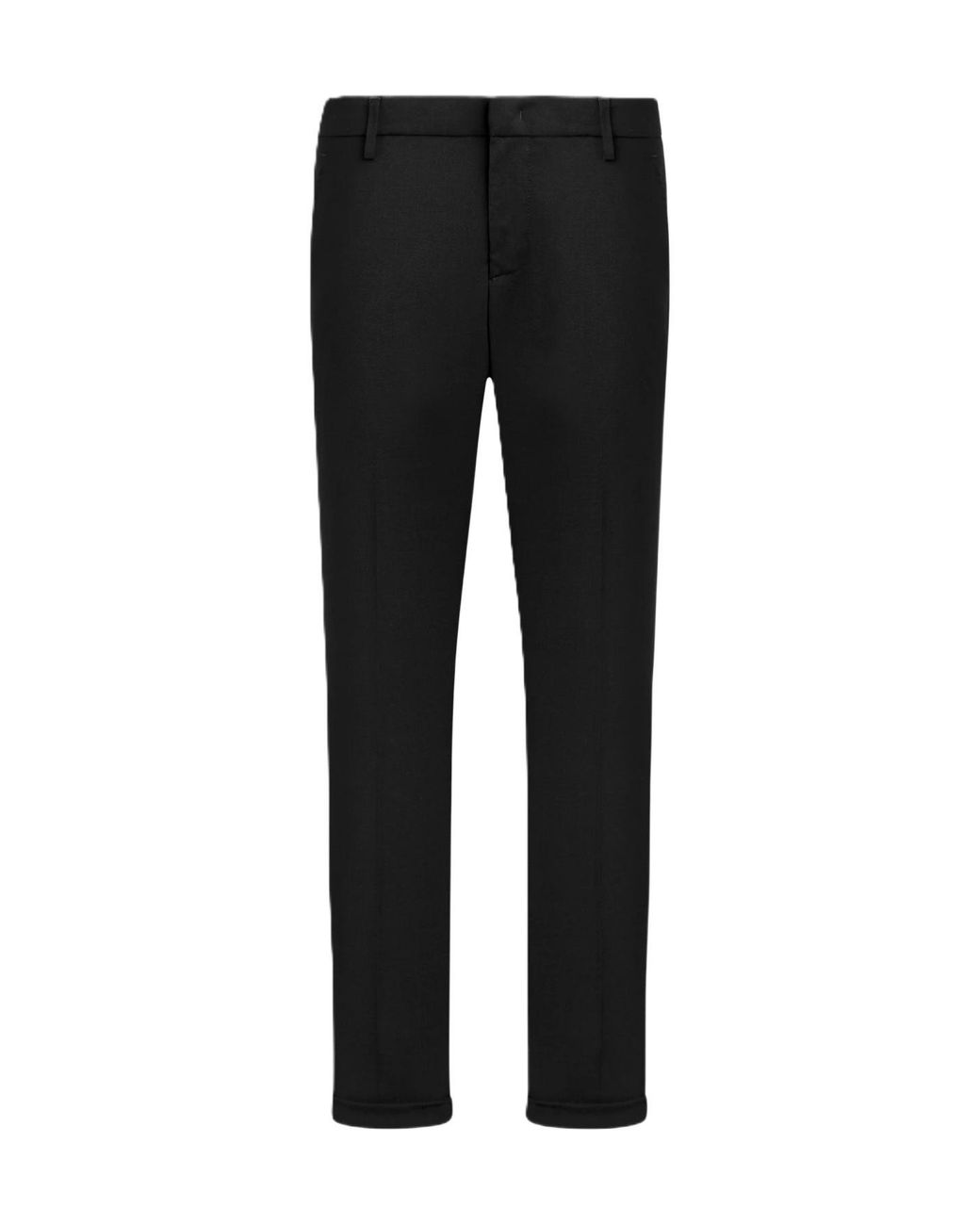 Dondup Black Gaubert Trousers for men
