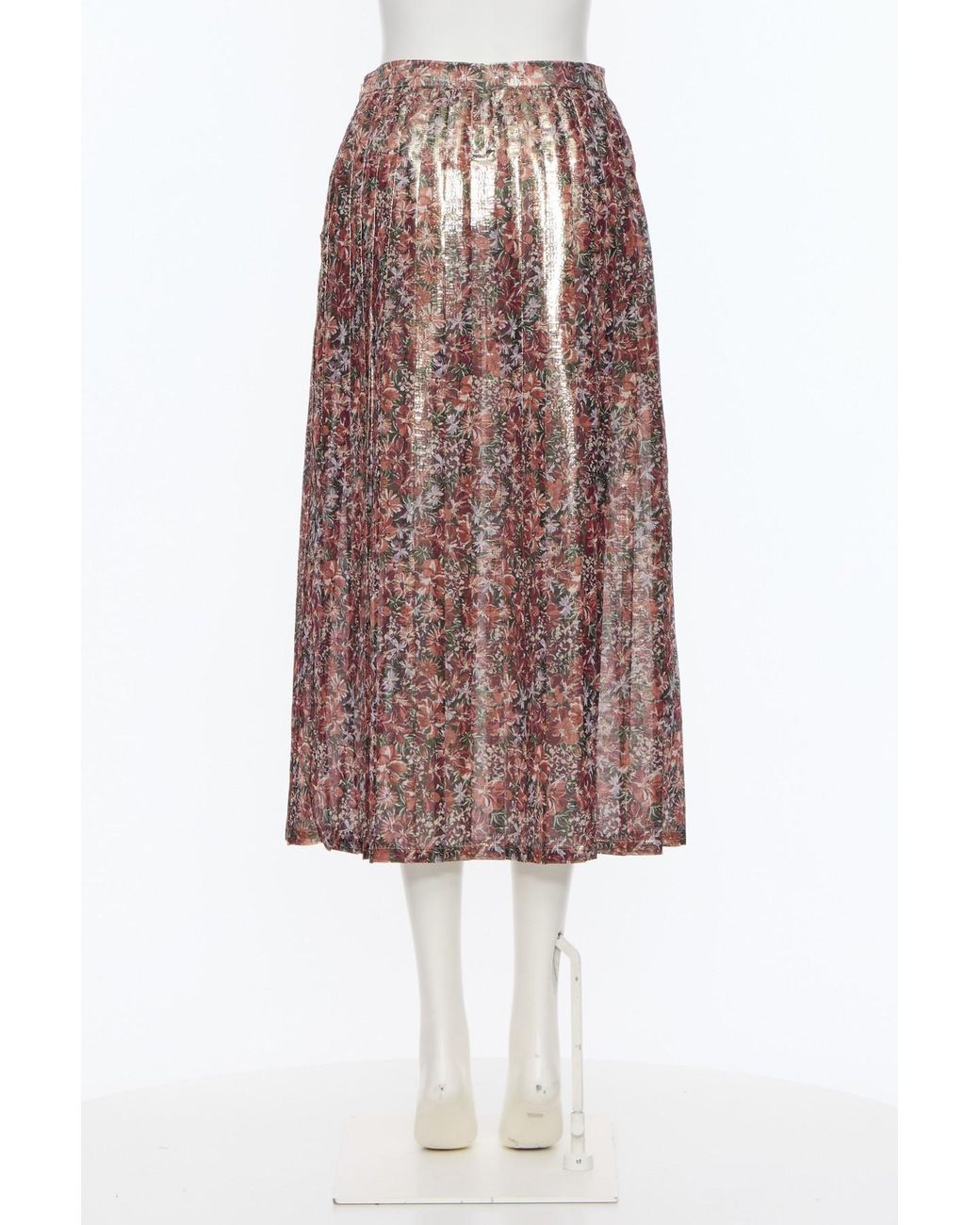 Valentino Multicolor Patterned Skirt