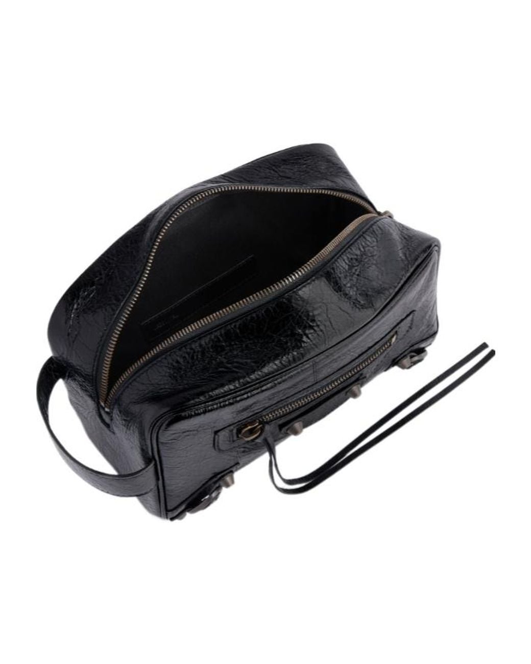 Balenciaga Black Le City Toiletry Pouch Bag for men