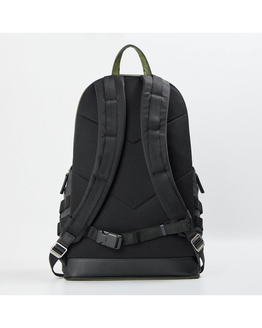 MCM Green Aren Backpacks for men