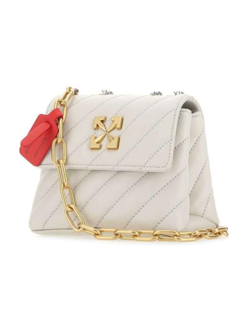 Off-White c/o Virgil Abloh White Jackhammer 19 Shoulder Bag
