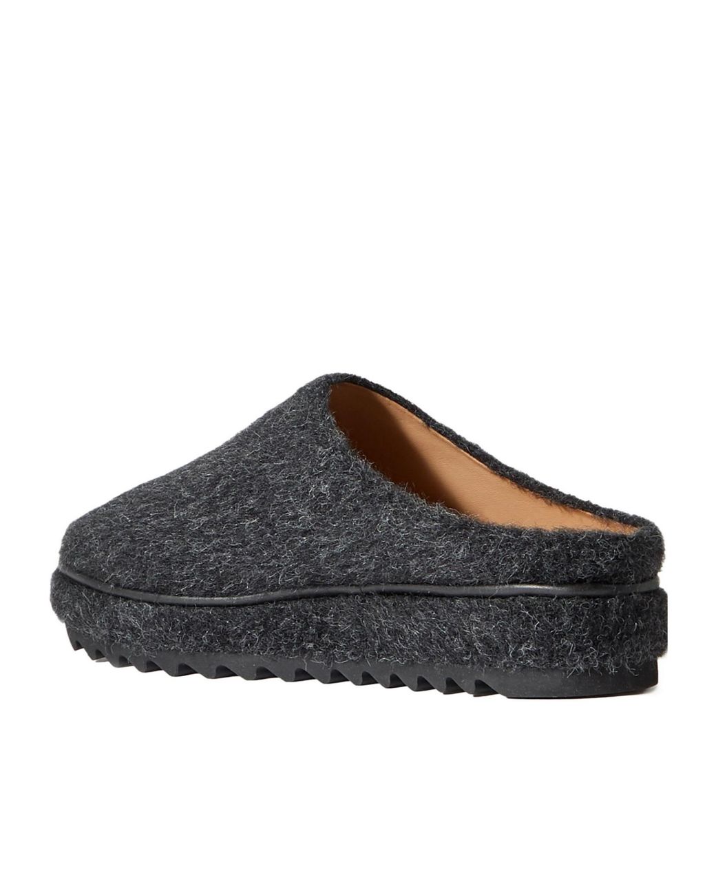 Lauren Manoogian Black Blend Fabric Mules