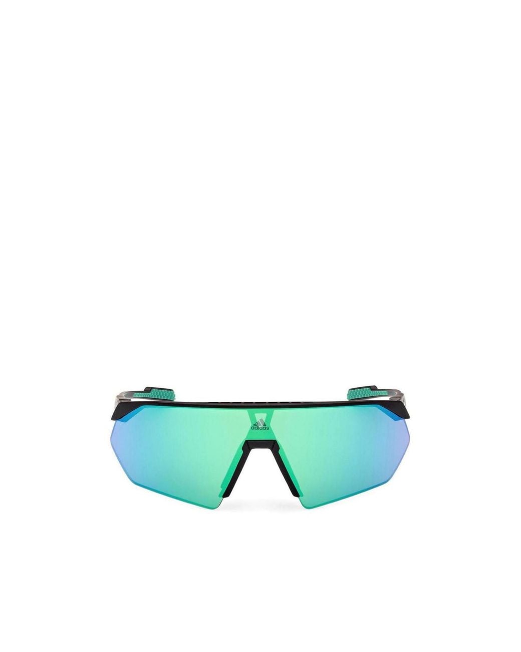 Adidas Originals Green Geometric Sunglasses for men
