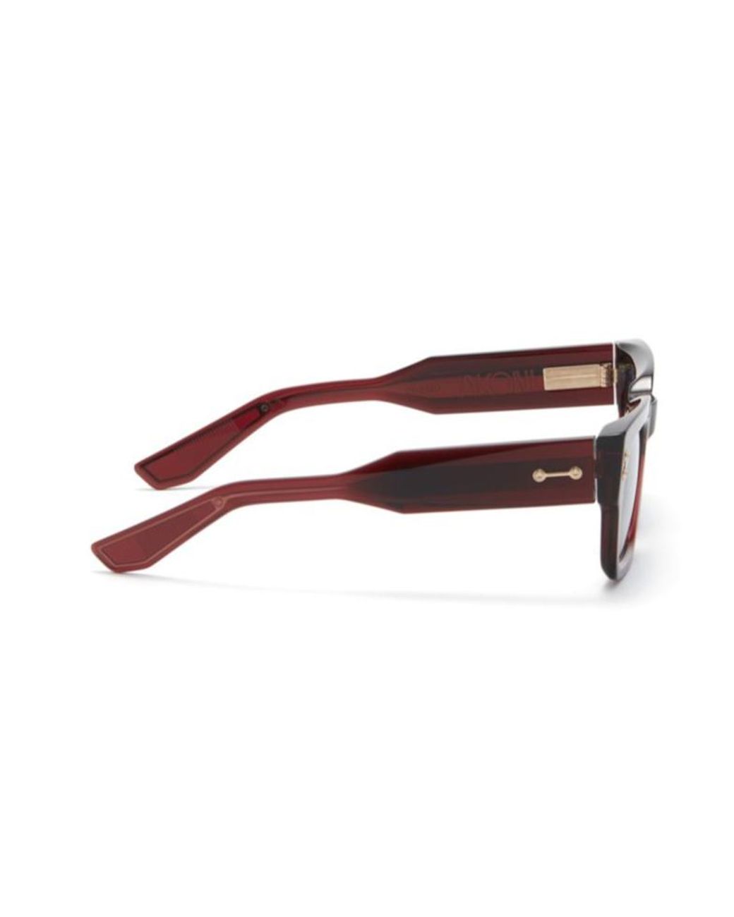 Akoni Blue Cosmo Square-Frame Sunglasses for men