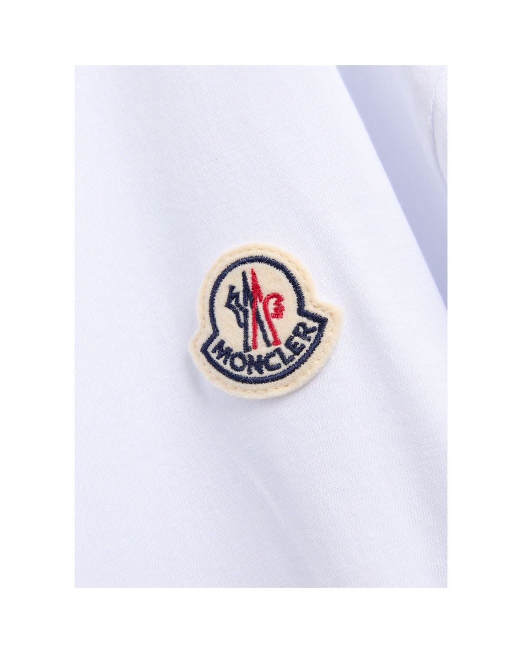 Moncler White Cotton Short-Sleeve 3 Pack T-Shirts for men