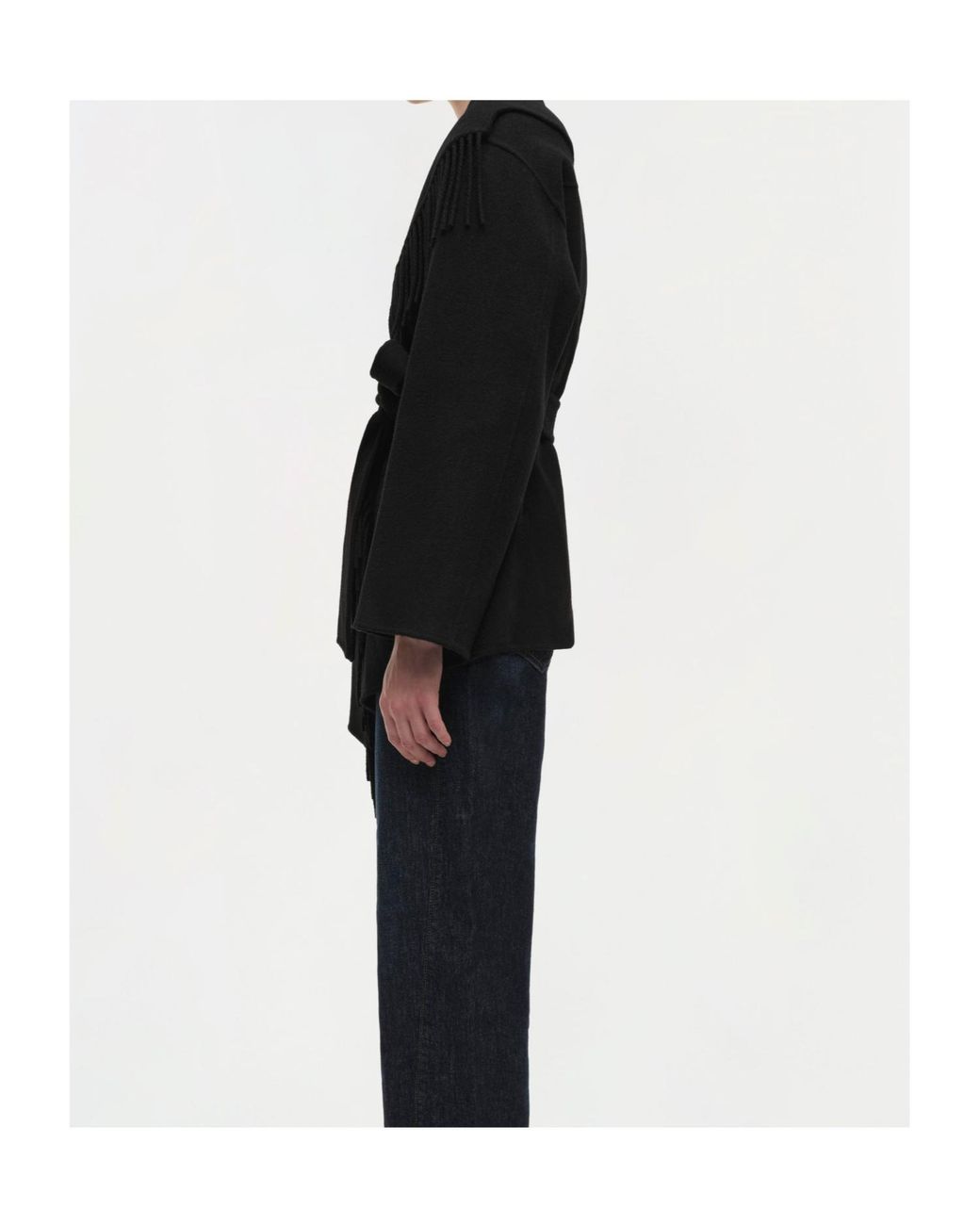 Jonathan Simkhai Black Rowen Jacket