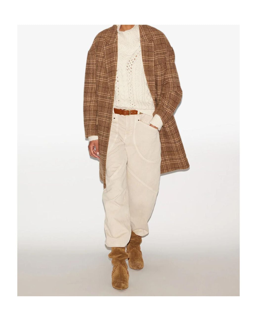 Isabel Marant Brown Limiza Coat