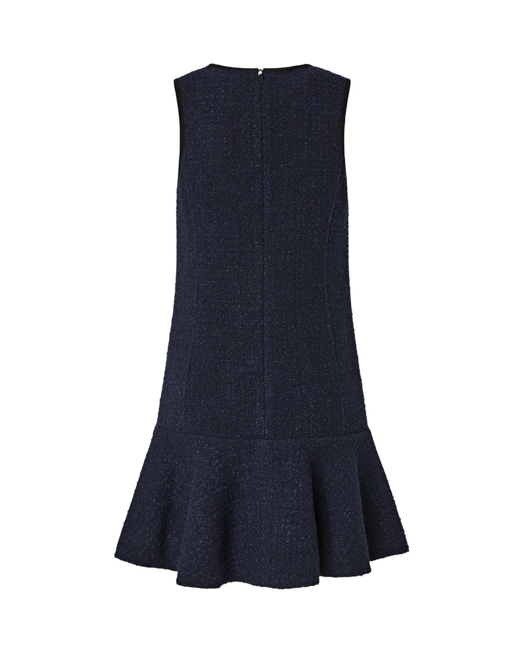 Pinko Blue Flared Sleeveless Mini Dress