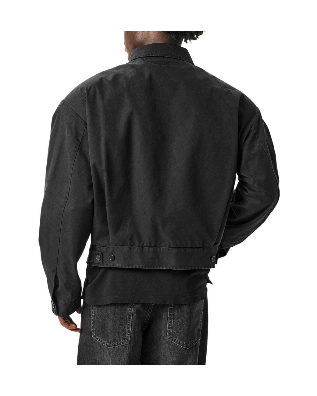 DSquared² Black Lightweight Cotton Jacket for men