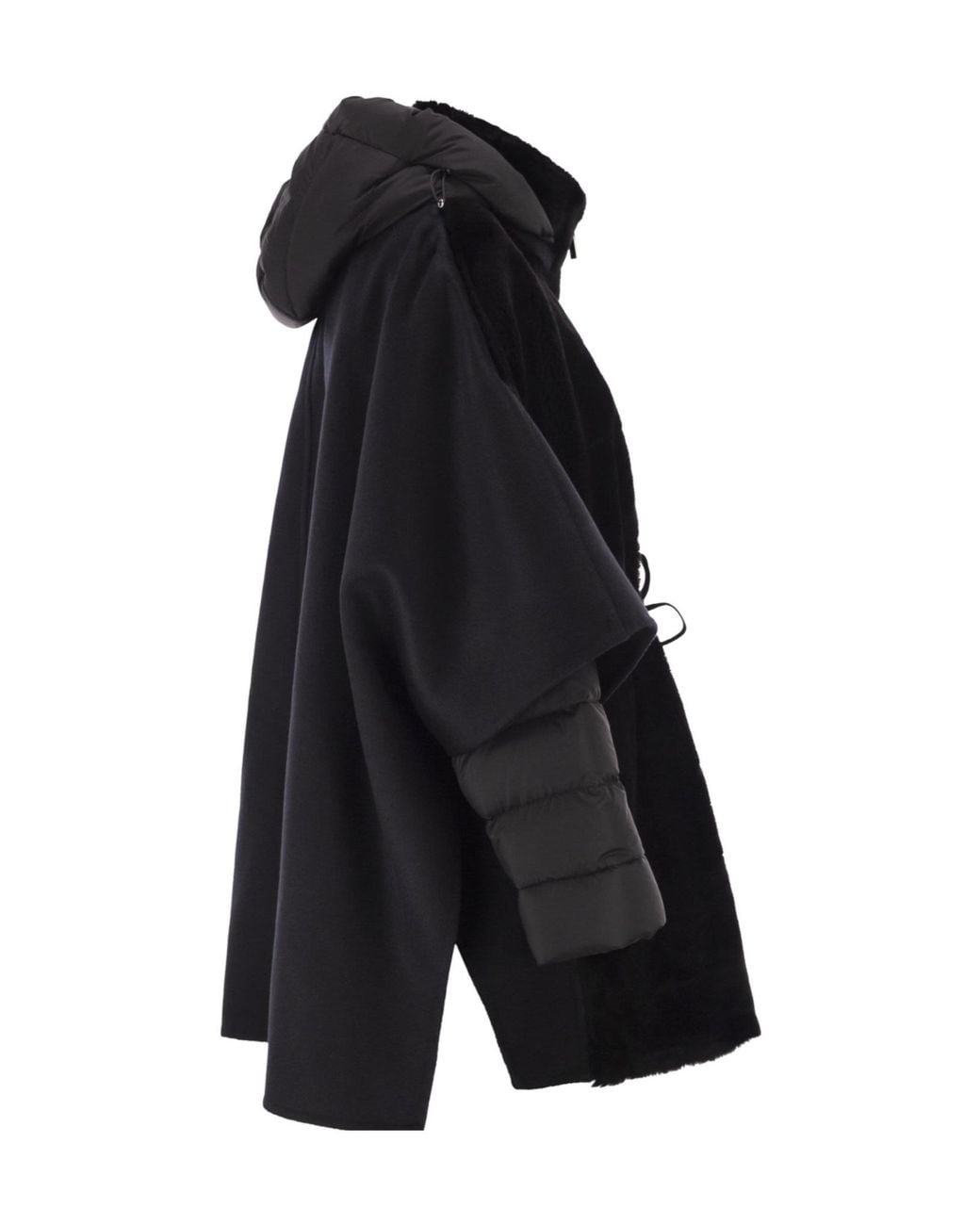 Moorer Black Raja Hooded Jacket