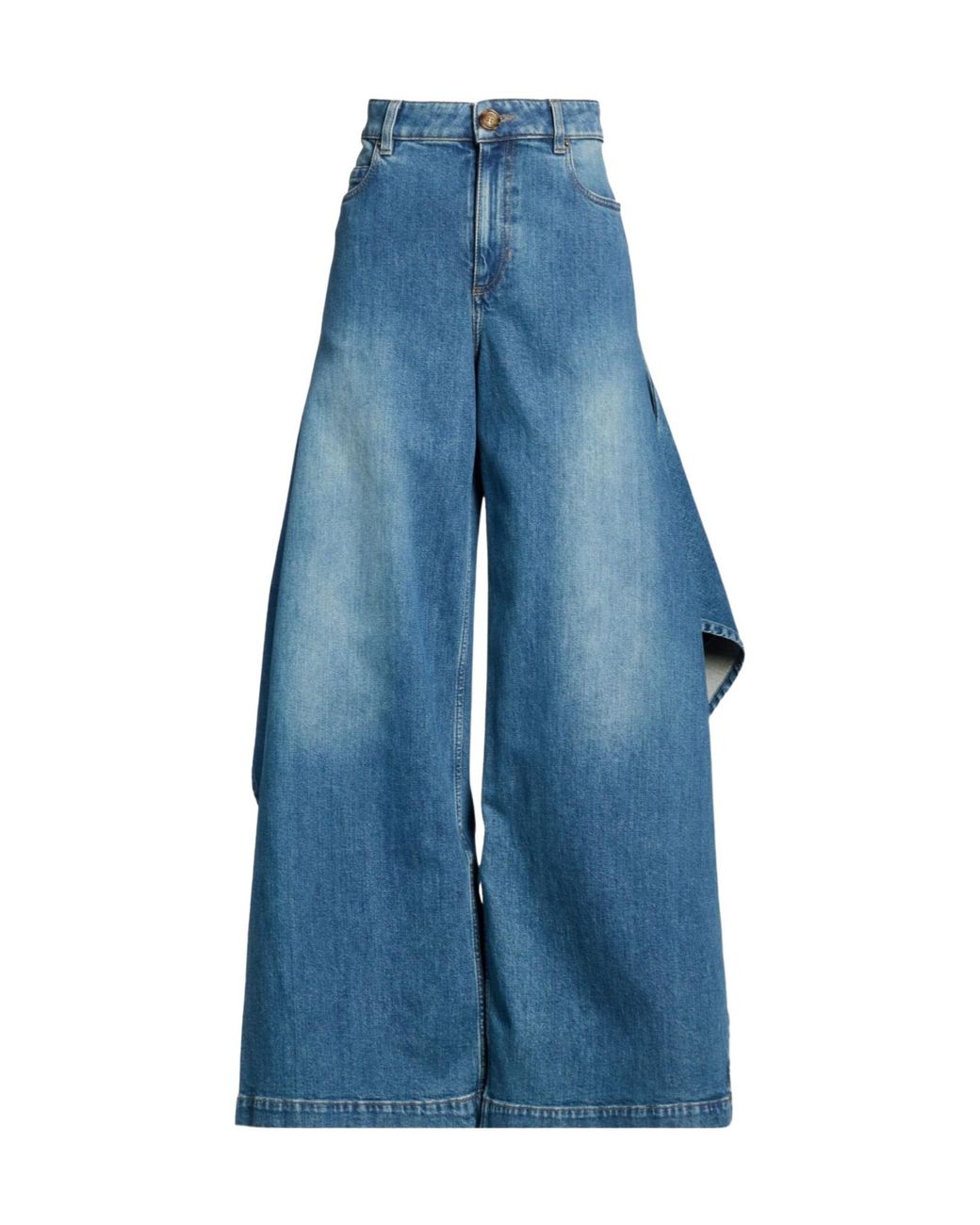 Burberry Blue Loose Fit Jeans
