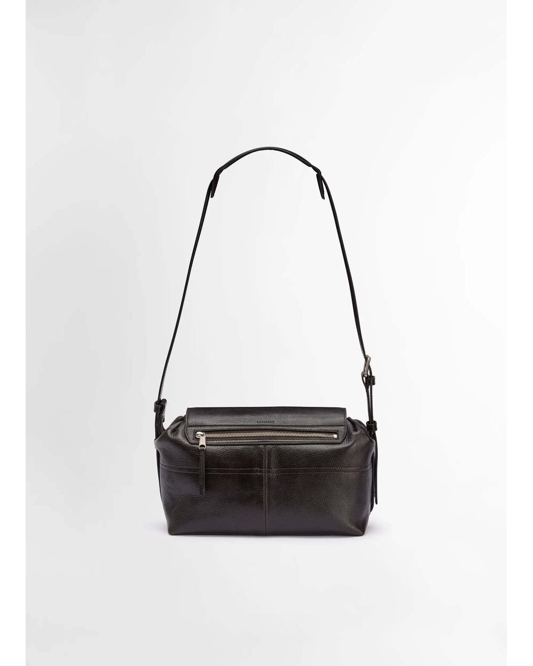 Lemaire Black Gear Medium Shoulder Bag for men