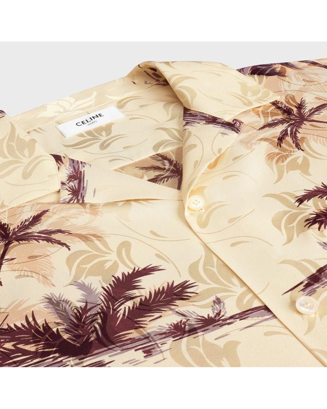 Céline Natural Hawaiian Shirt for men