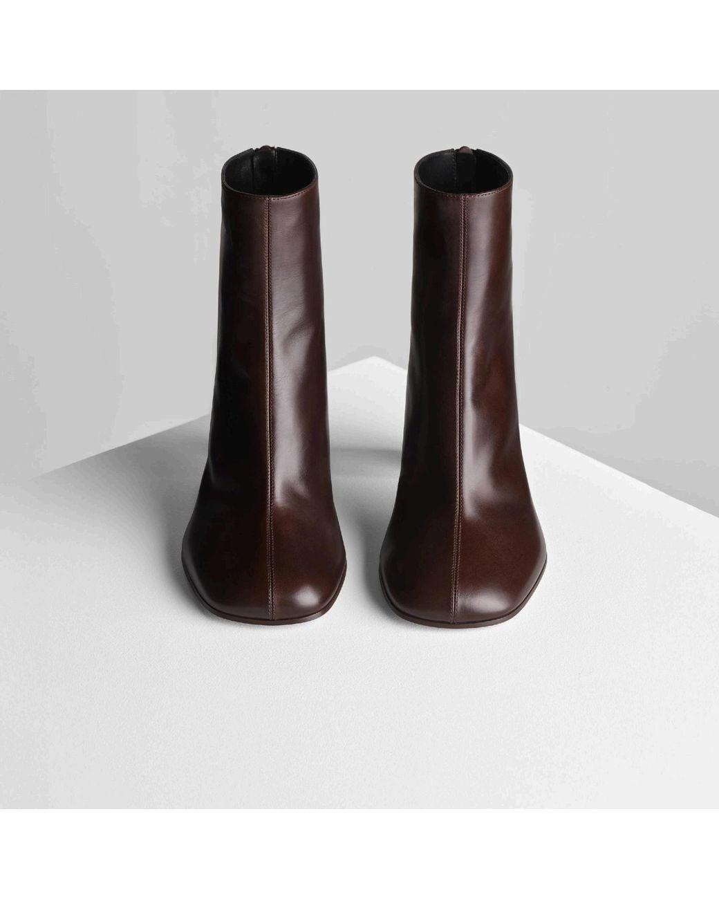 Phoebe Philo Brown Tug Boots