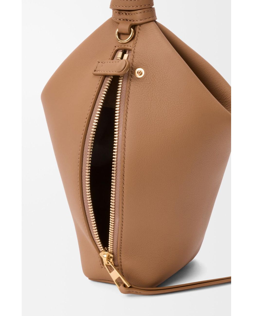 Loewe White Scarf Backpack