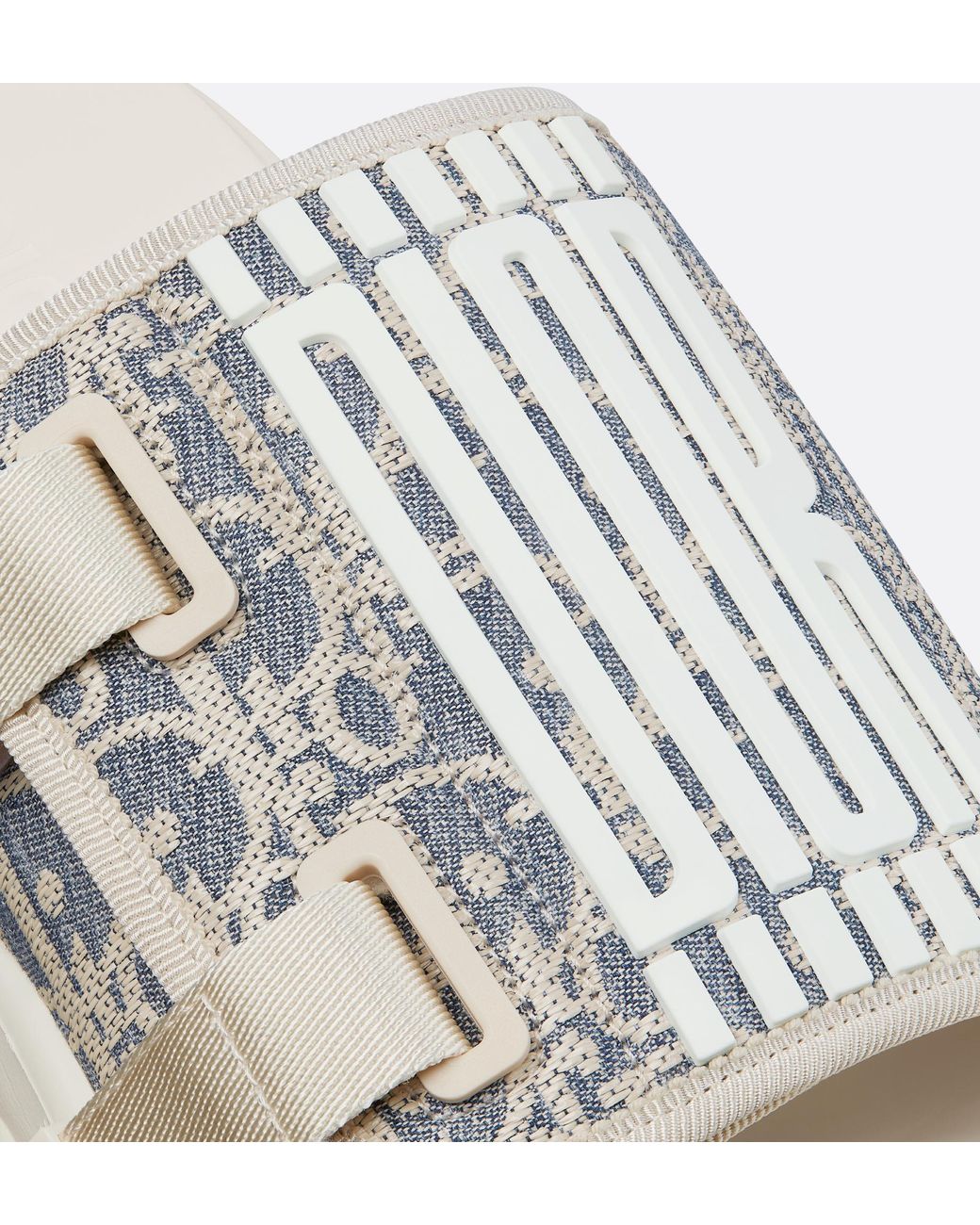 Dior White D-Wander Sandals