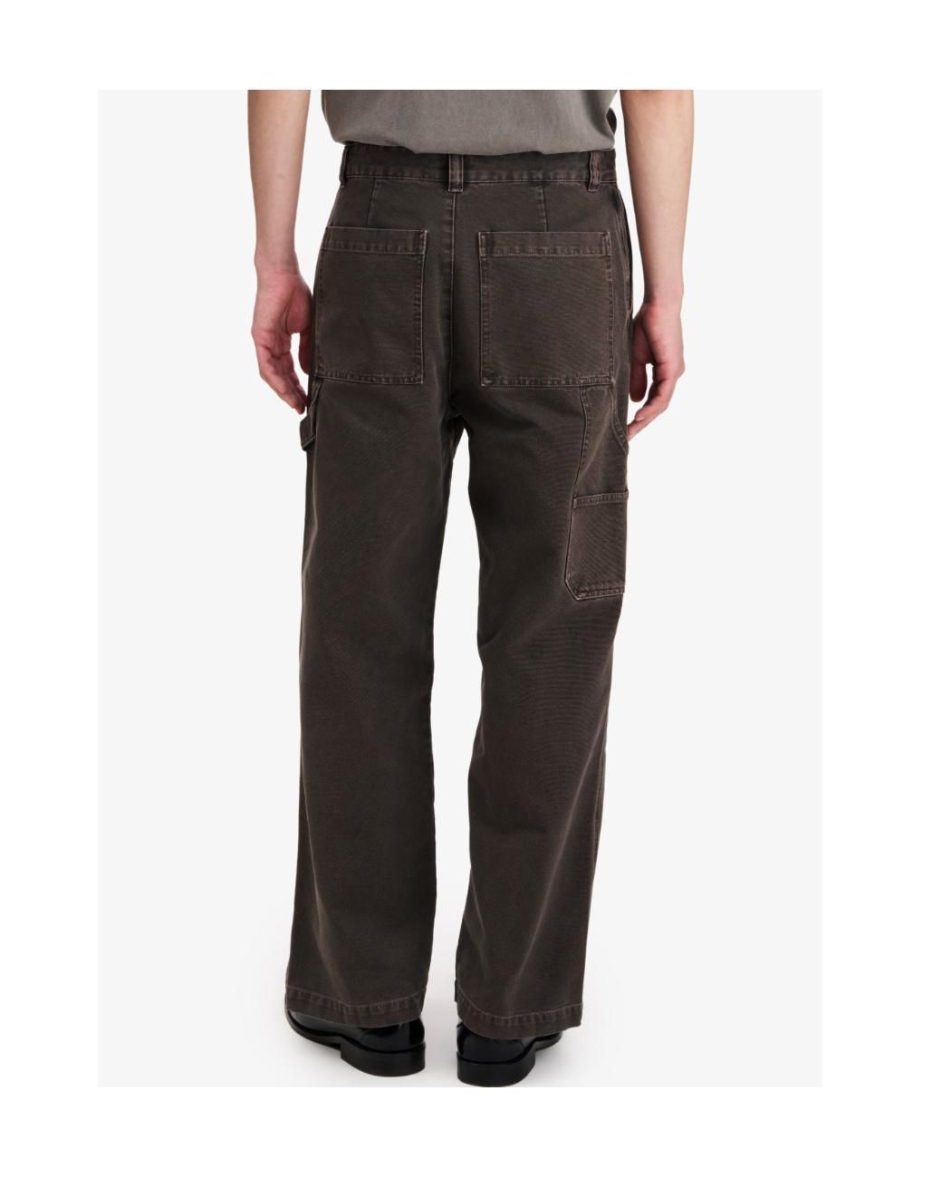 A.P.C. Gray Relaxed Workwear Pants for men
