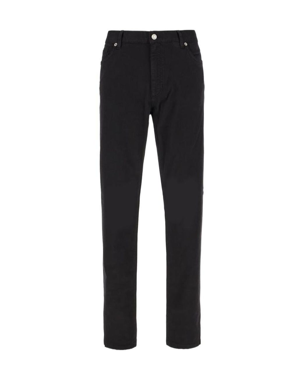 Zegna Black Straight-Leg Jeans for men