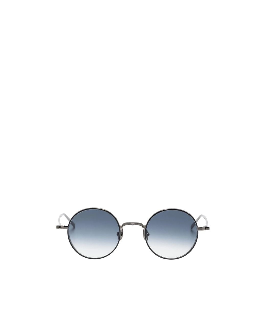 Matsuda Blue Round Sunglasses for men
