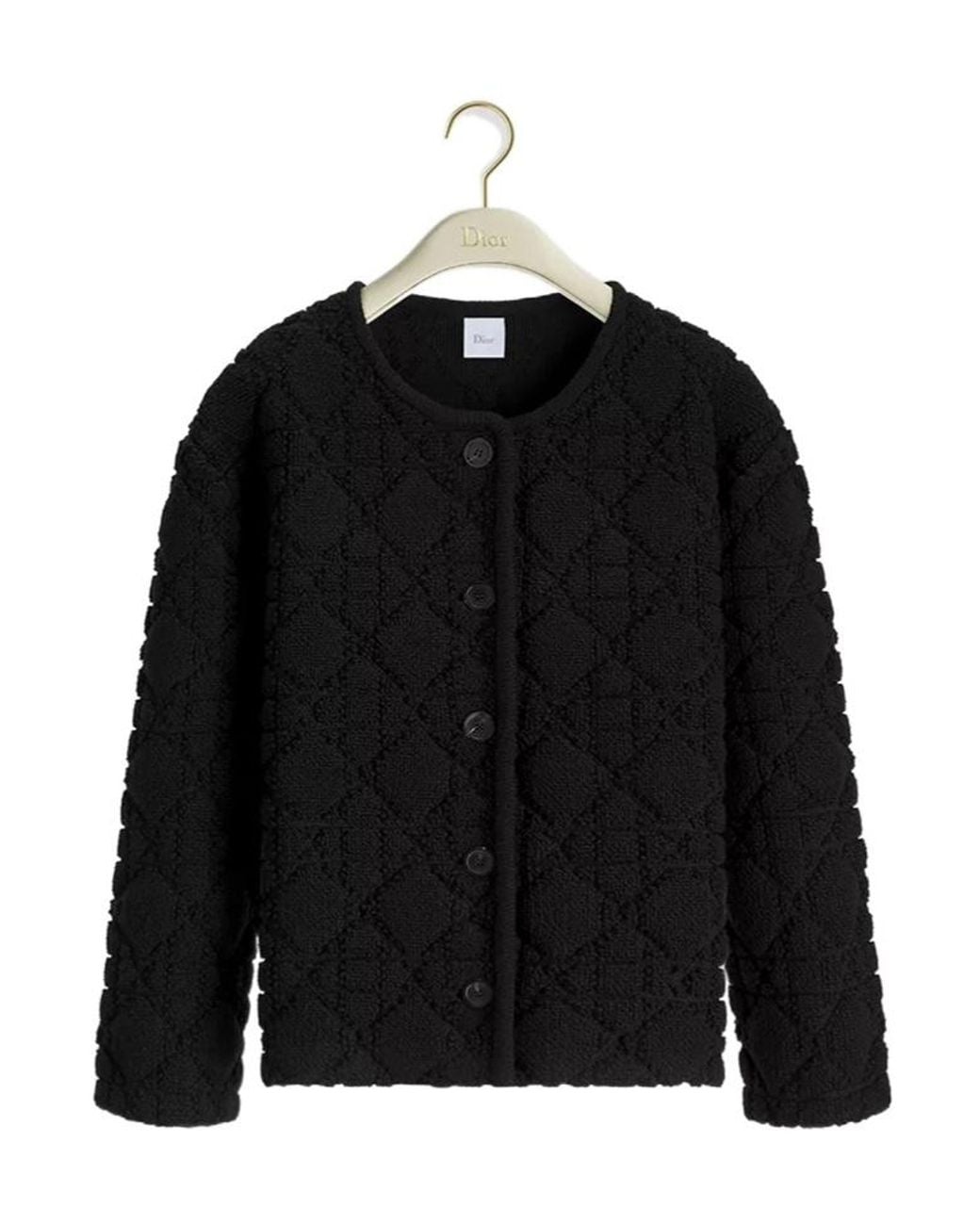 Dior Black Alps Cannage Jacket