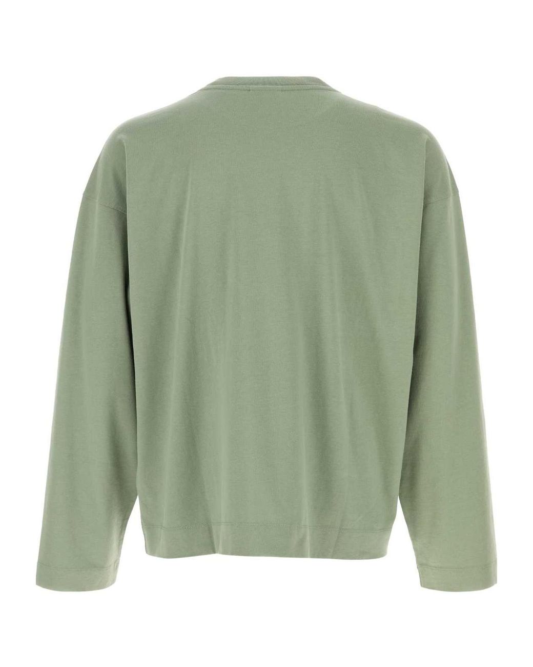 Dries Van Noten Green Long-Sleeved T-Shirt for men
