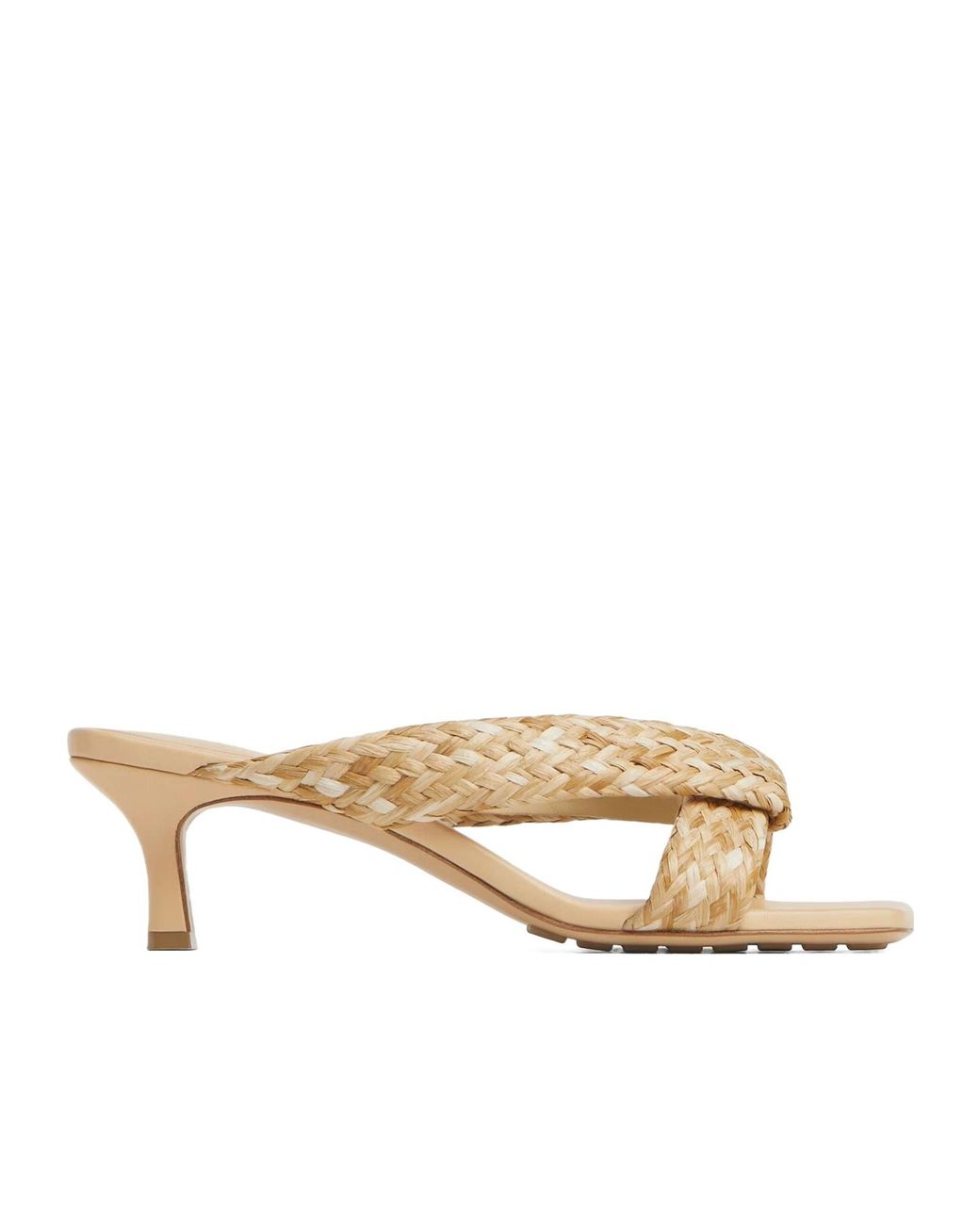 Bottega Veneta Metallic Riva Sandals
