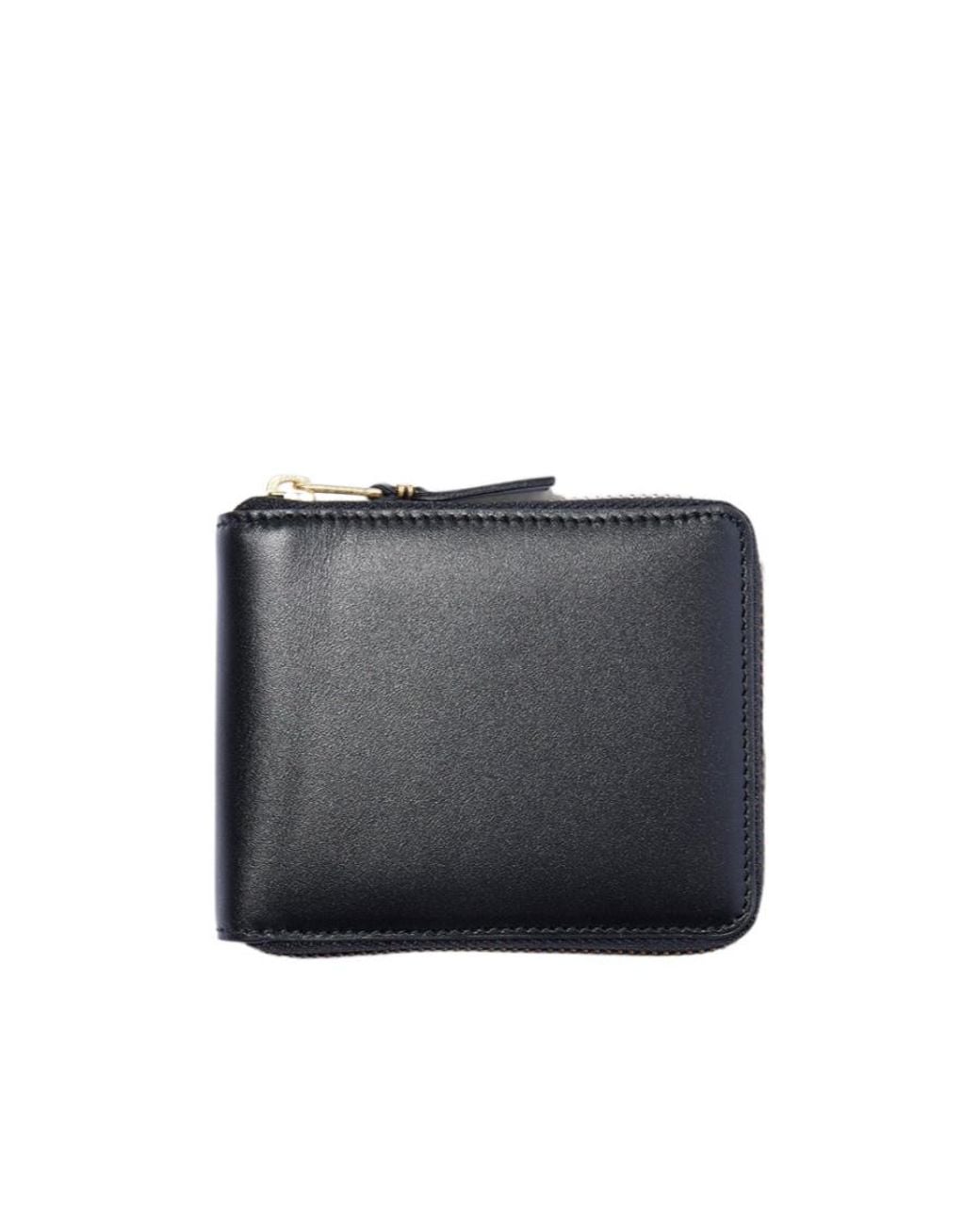 Comme des Garçons Gray Logo Wallet for men