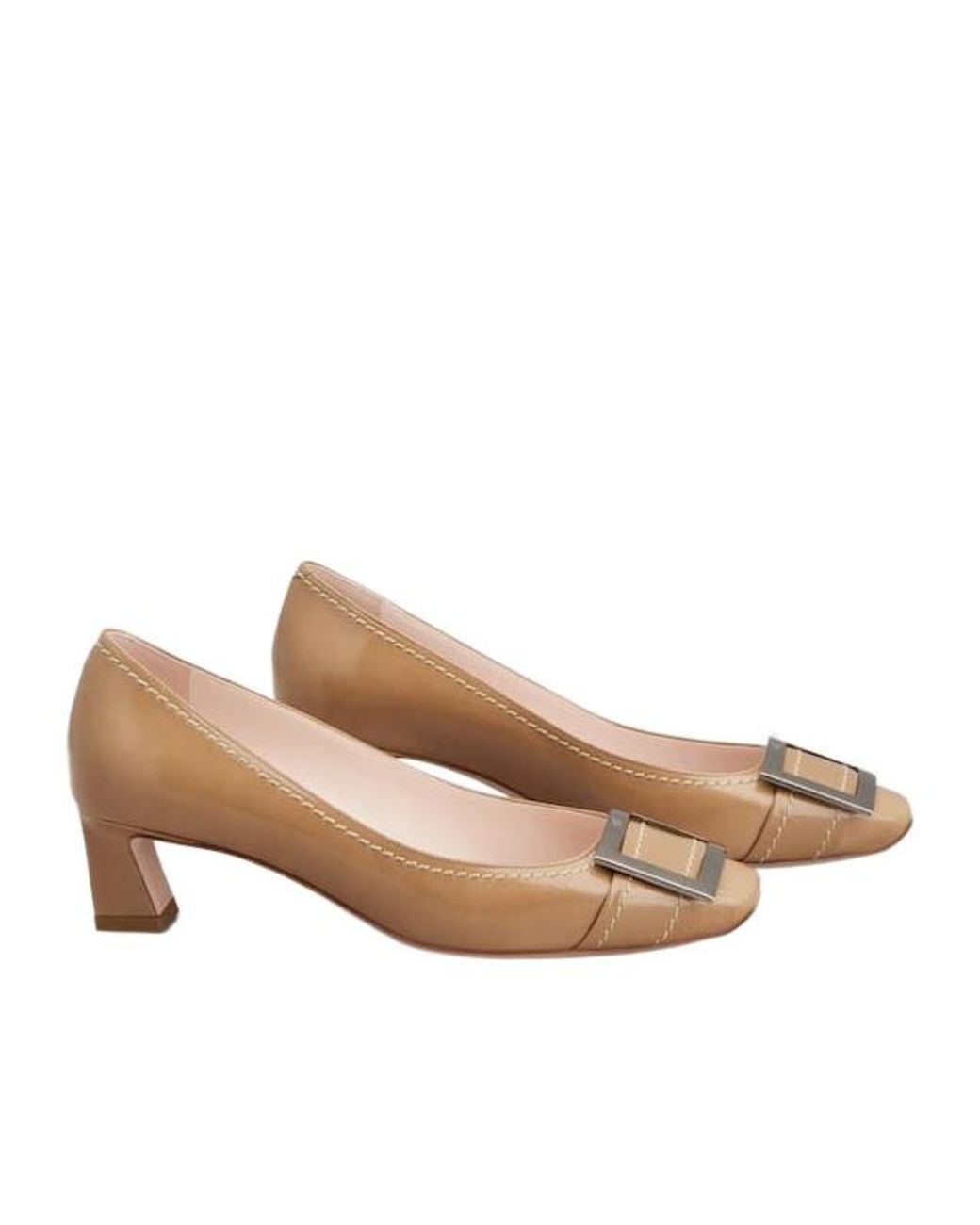 Roger Vivier Brown Trompette Pumps