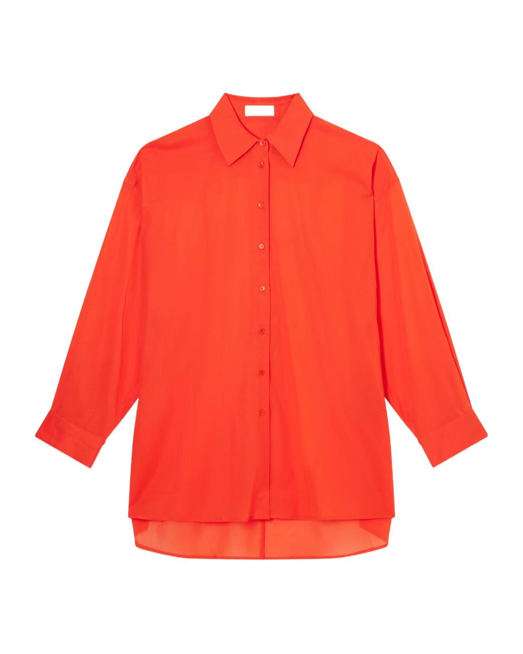 Frankie Shop Red Melia Shirt