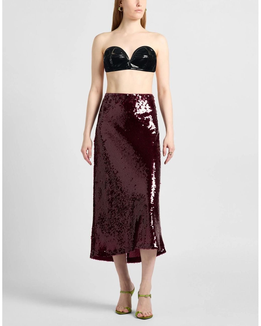 Dolce & Gabbana Black Bright-Colored Strapless Top