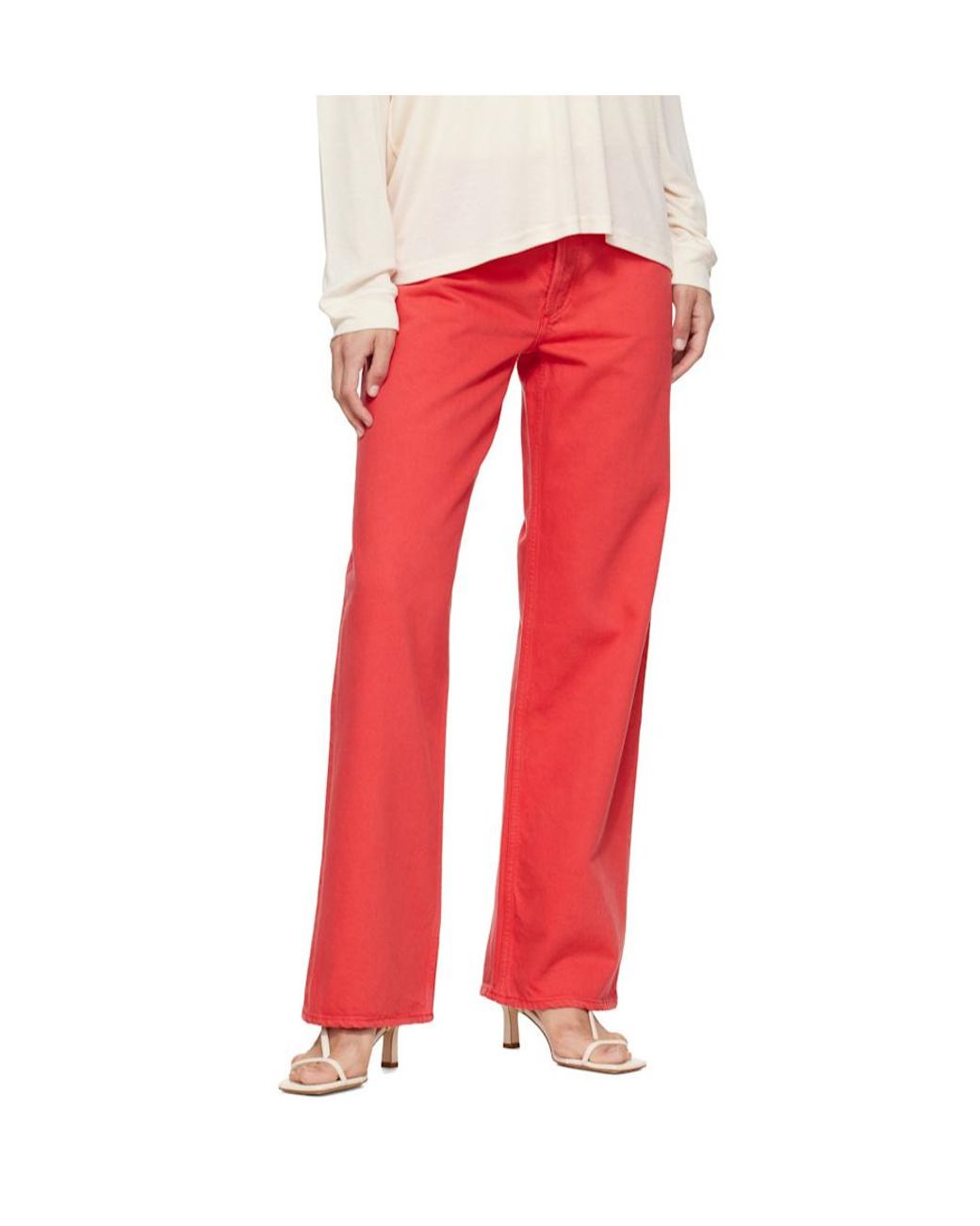 Agolde Red Arc Wide-Leg Jeans