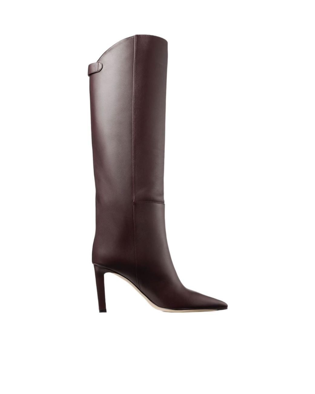 Jimmy Choo Brown 85Mm Alizze Knee-High Boots