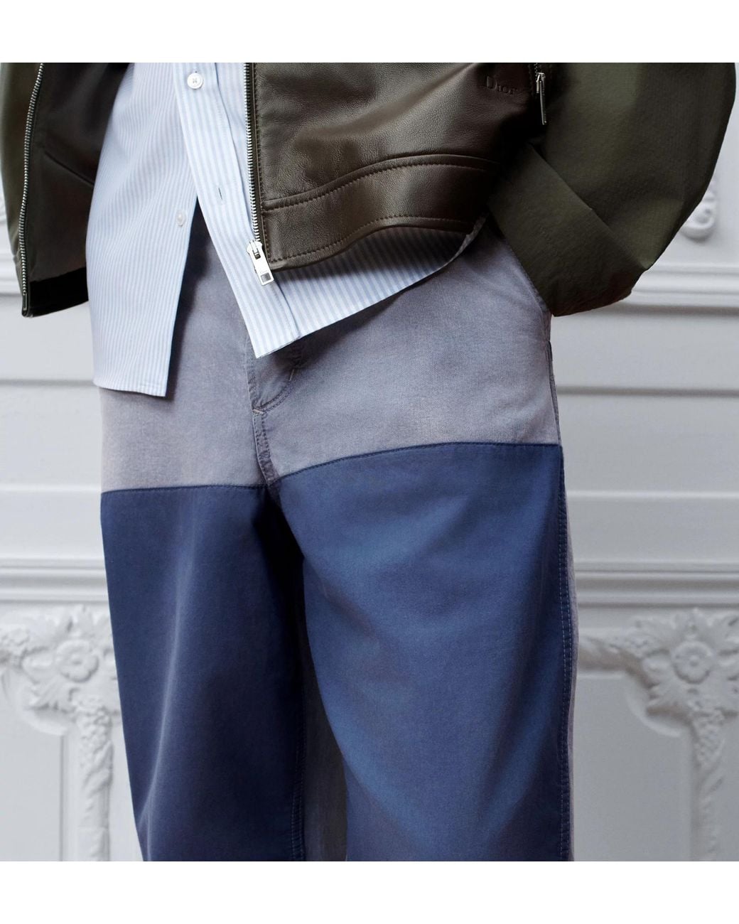 Dior Purple Carpenter Jeans for men