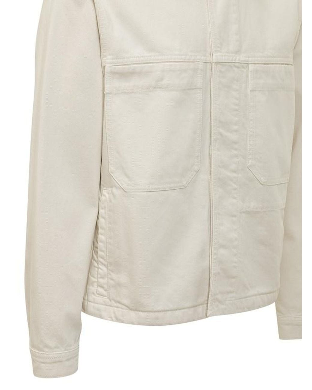 Stone Island Natural Bull Denim Tc Jacket for men