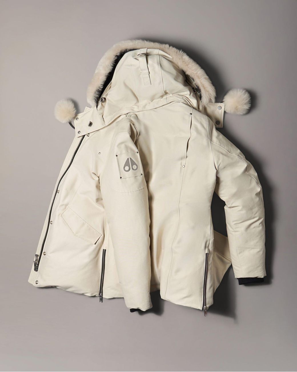 Moose Knuckles Natural Original 3Q Down Jacket