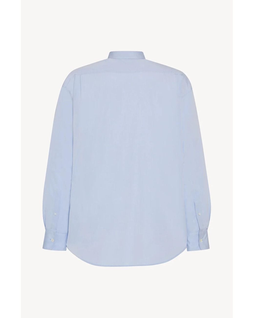 The Row Blue Granada Cotton Shirt for men