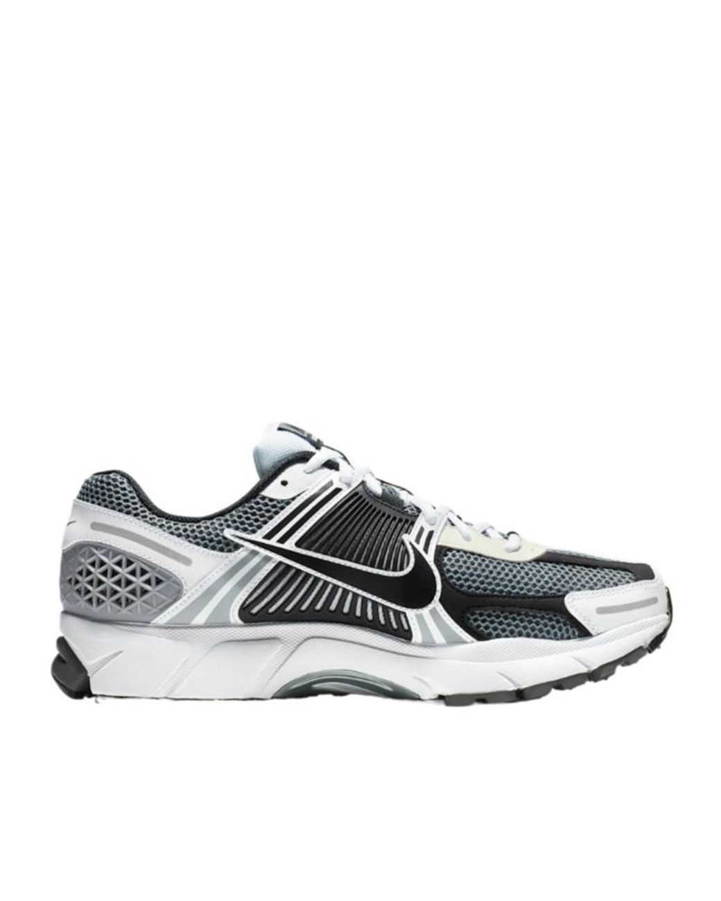 Nike Gray Mesh Panel Running Shoes for men