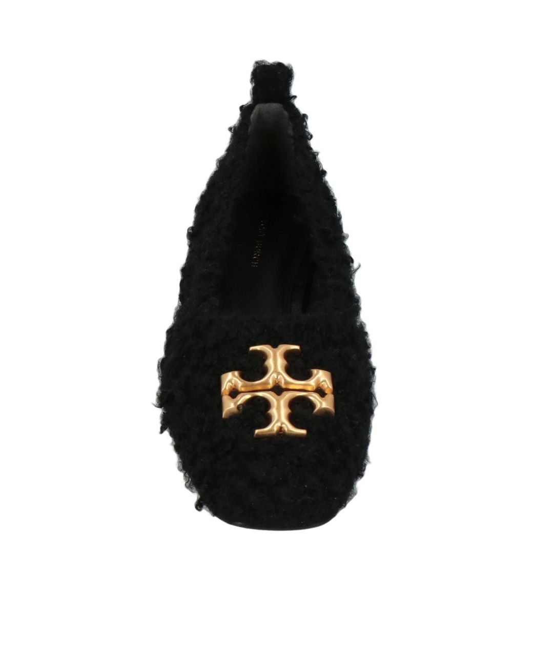 Tory Burch Black Plain Colour Ballet Flats