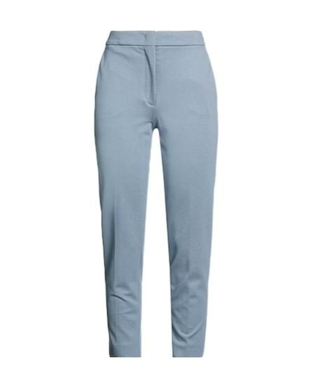 Max Mara Blue Slim-Fit Trousers