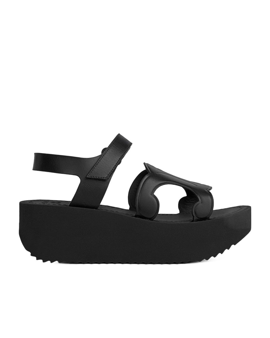 Céline Black Sunny Sandal