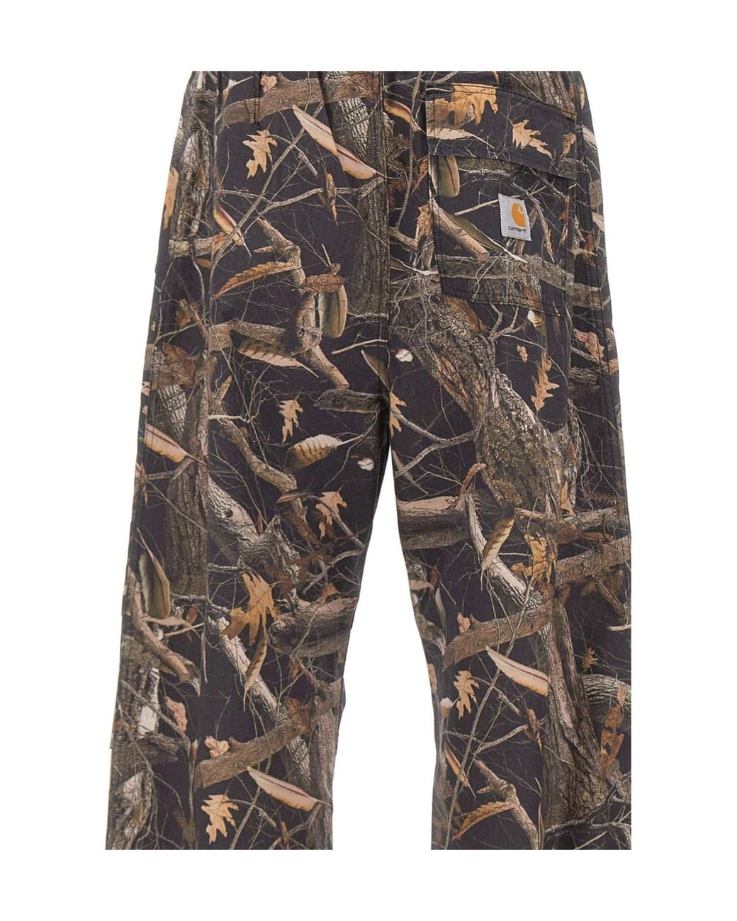 Carhartt Gray Fletcher Abstract-Pattern Trousers for men
