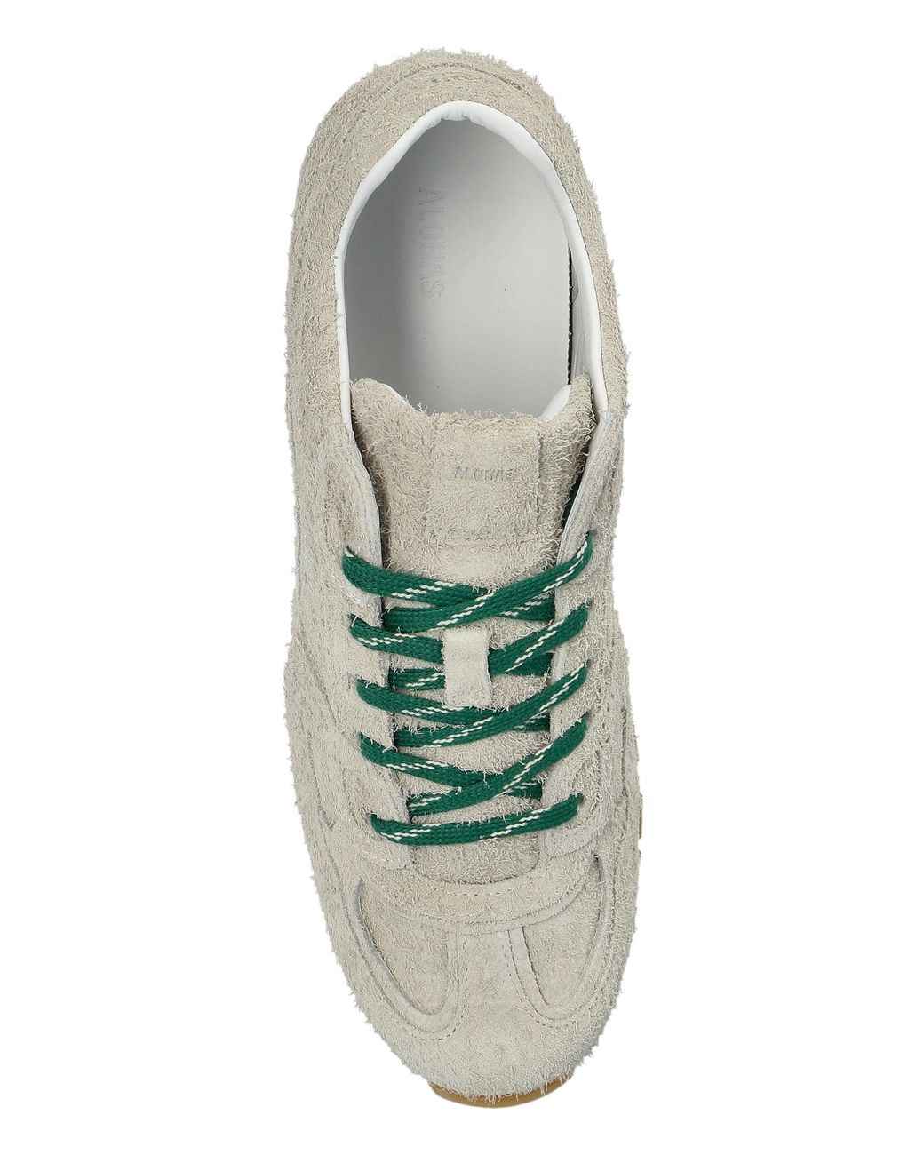 Alohas Gray Tb 56 Textured Low-Top Sneakers