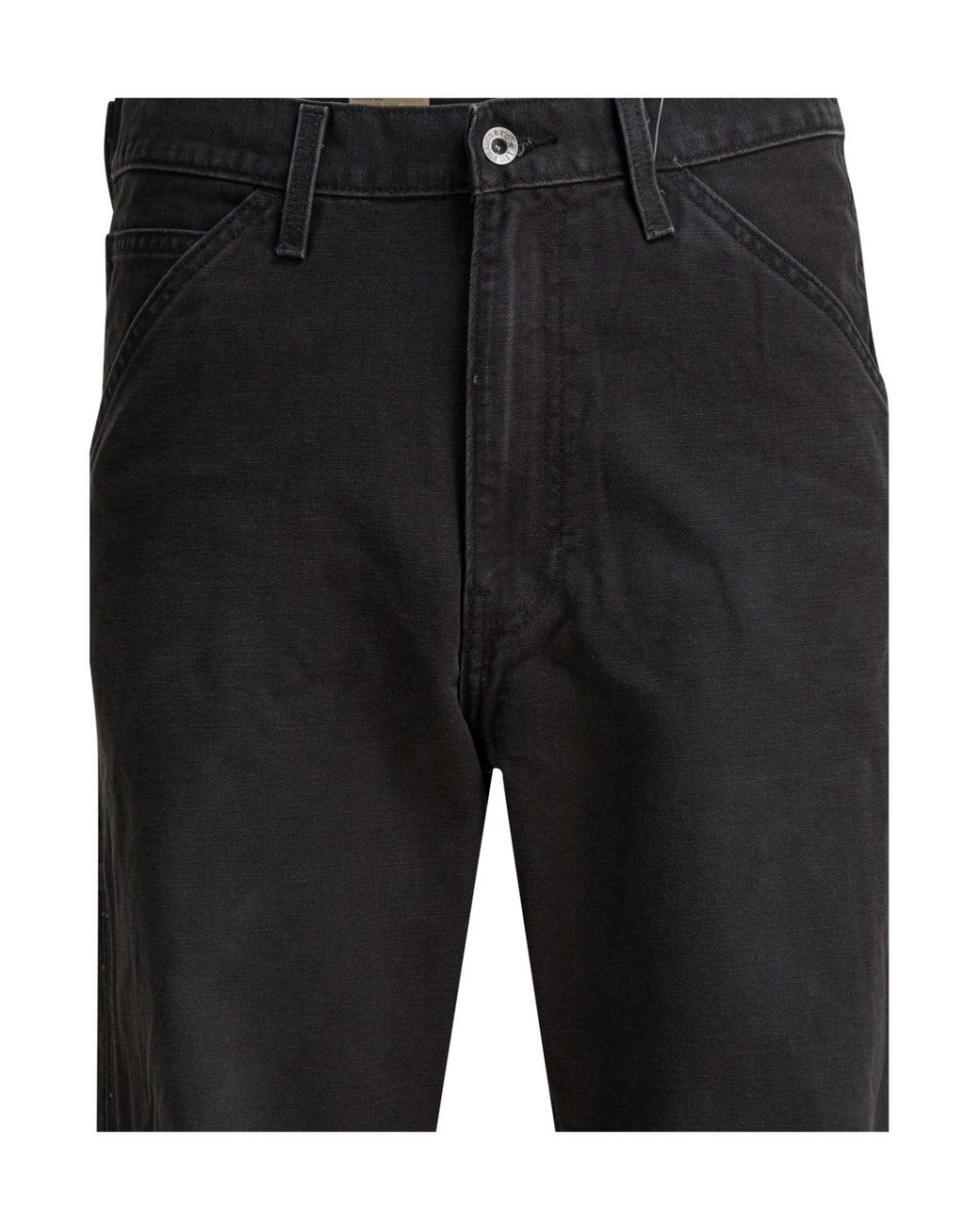 Levi's Black 568 Straight-Leg Trousers for men