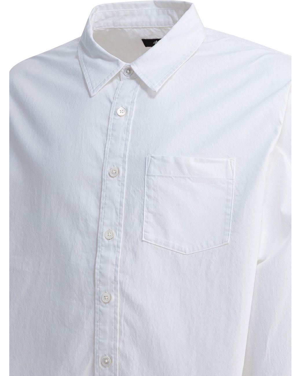 Stussy White Stüssy Oxford Shirt for men
