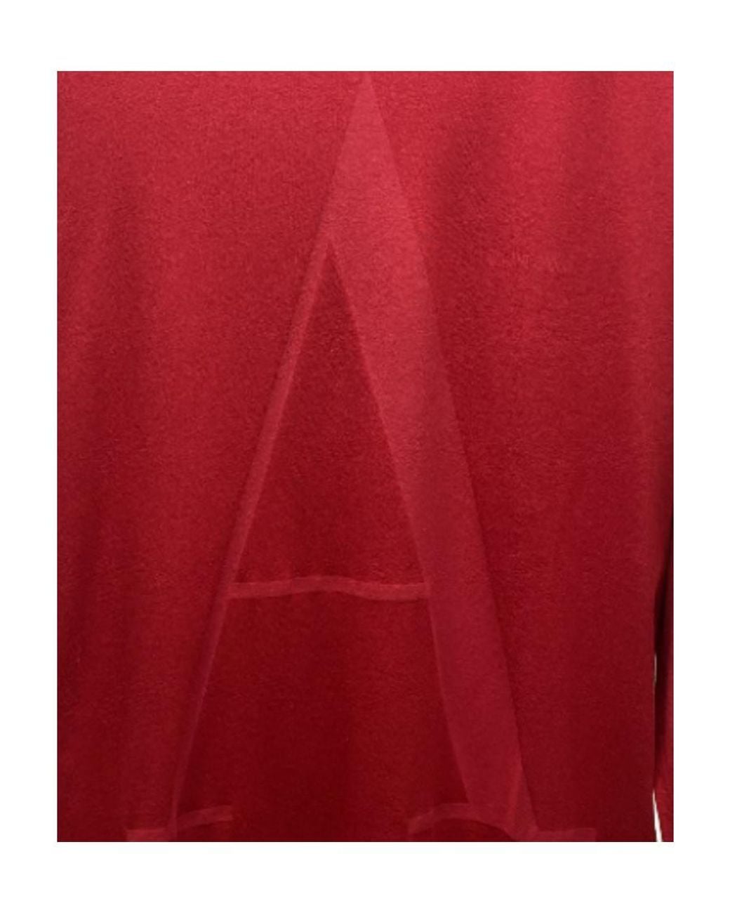 Armani Jeans Red Logo T-Shirt With Round Neck for men