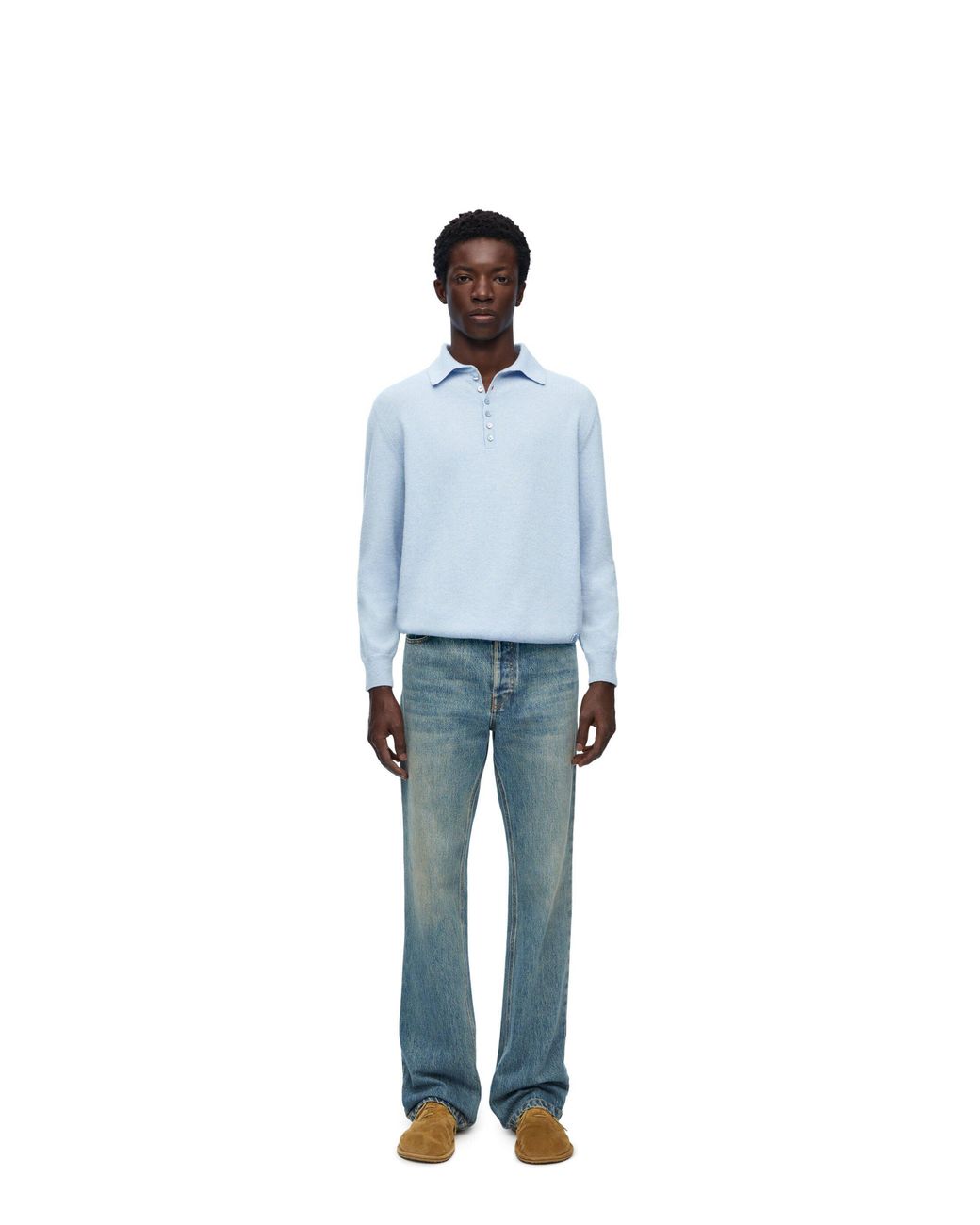 Loewe Blue Bootleg Jeans for men